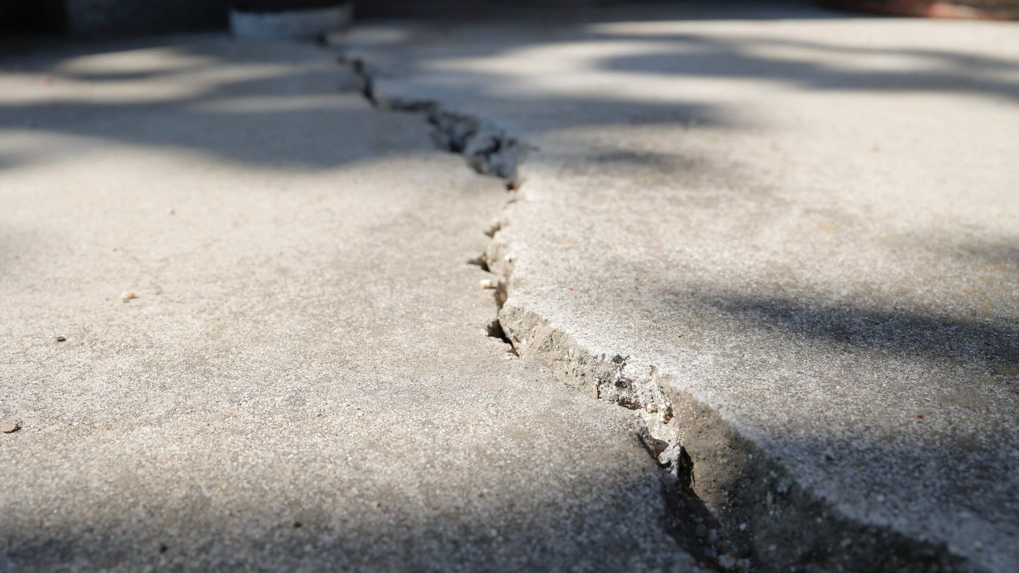 Concrete repair completed by Vitality's construction team