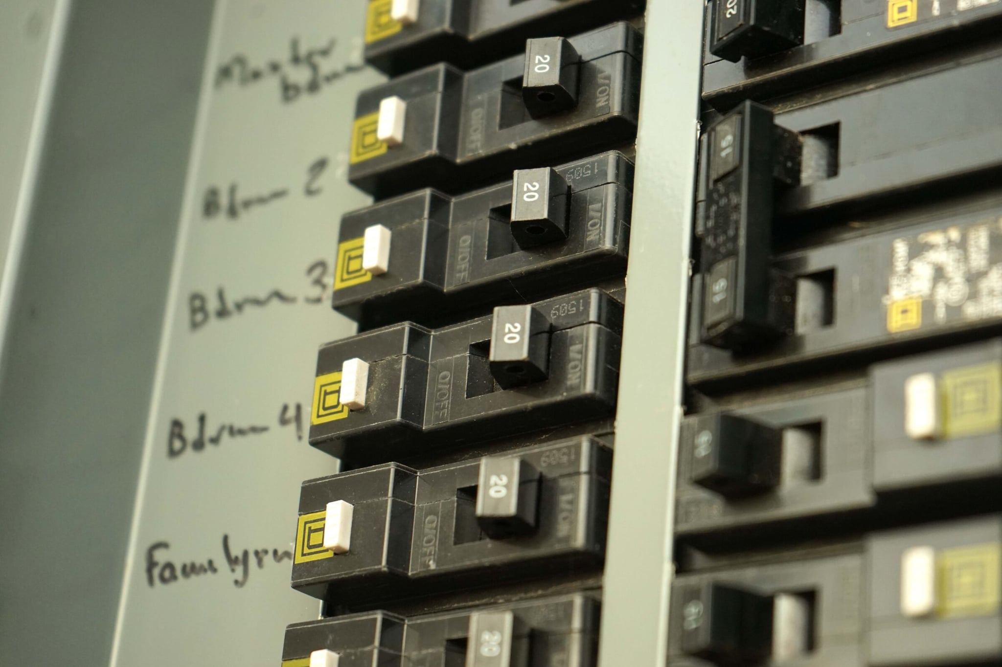 Electrical panel service by Vitality's licensed in-house crew